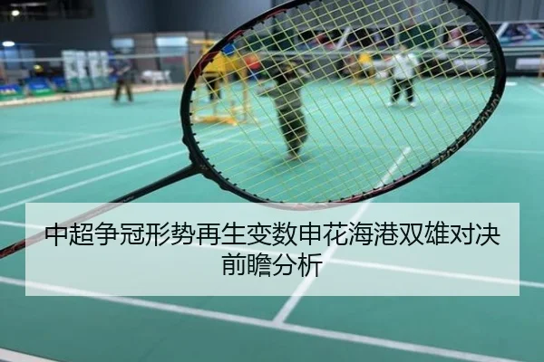 中超争冠形势再生变数申花海港双雄对决前瞻分析