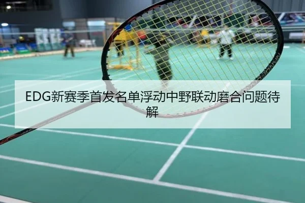 EDG新赛季首发名单浮动中野联动磨合问题待解